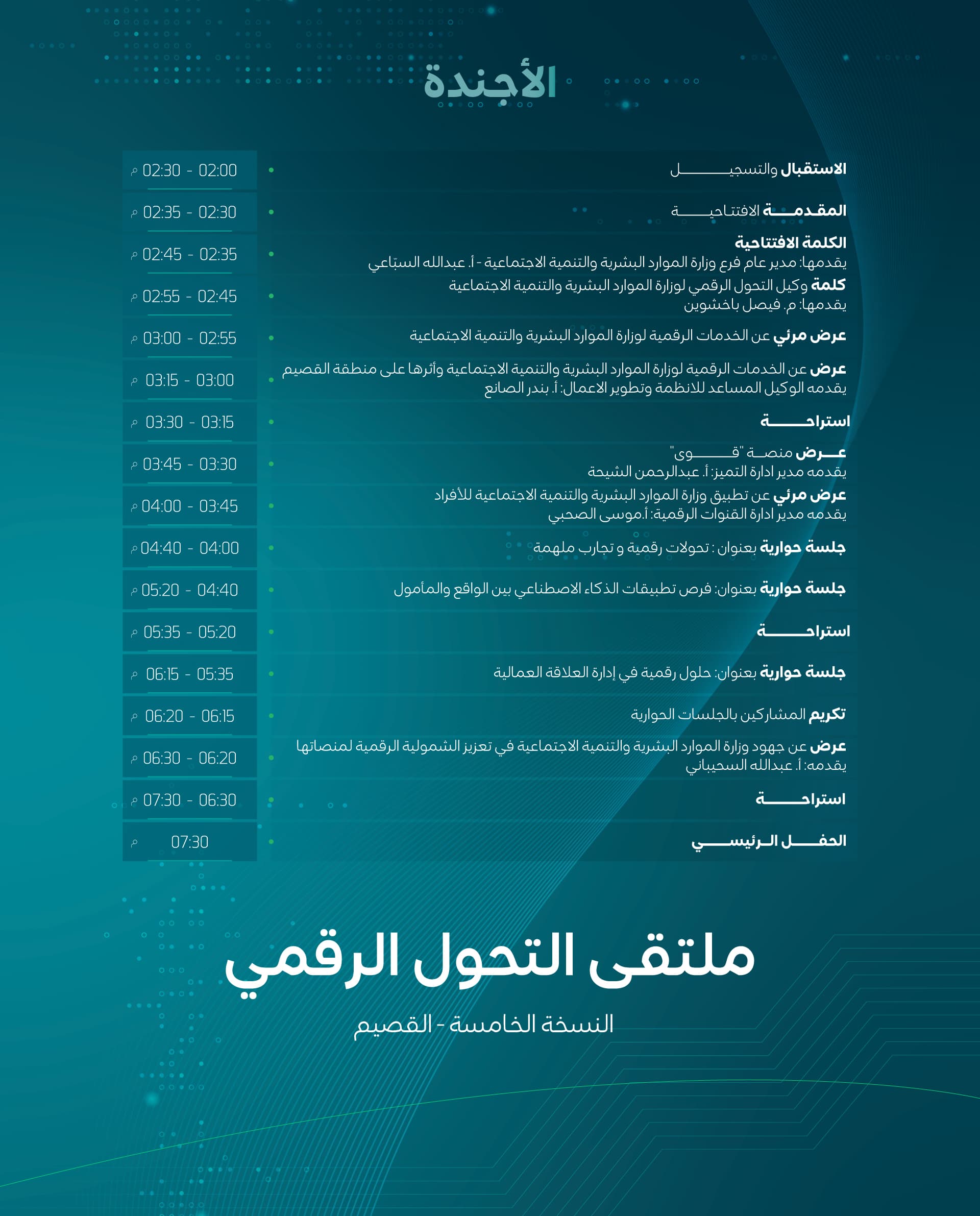 الأجندة